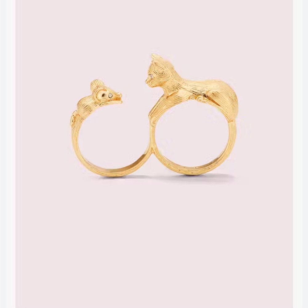 Kate Spade House Cat double ring